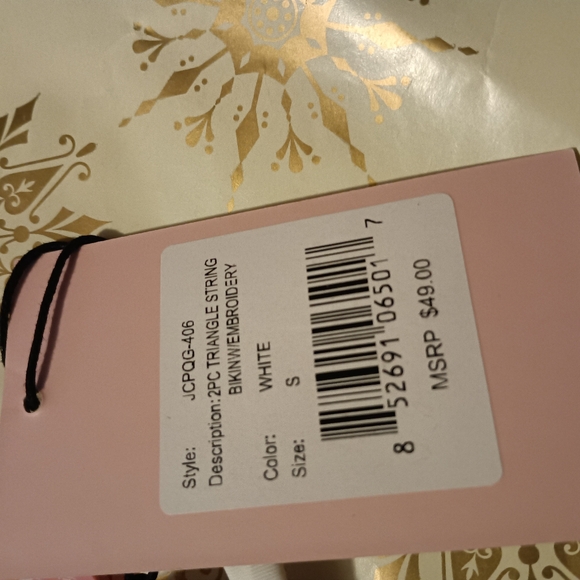 Juicy couture string bikini new - Picture 6 of 10